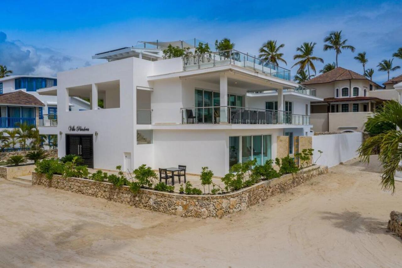 Villa Pandora Beach Front Villa With Chef Game Room Pool Punta Cana Exterior foto