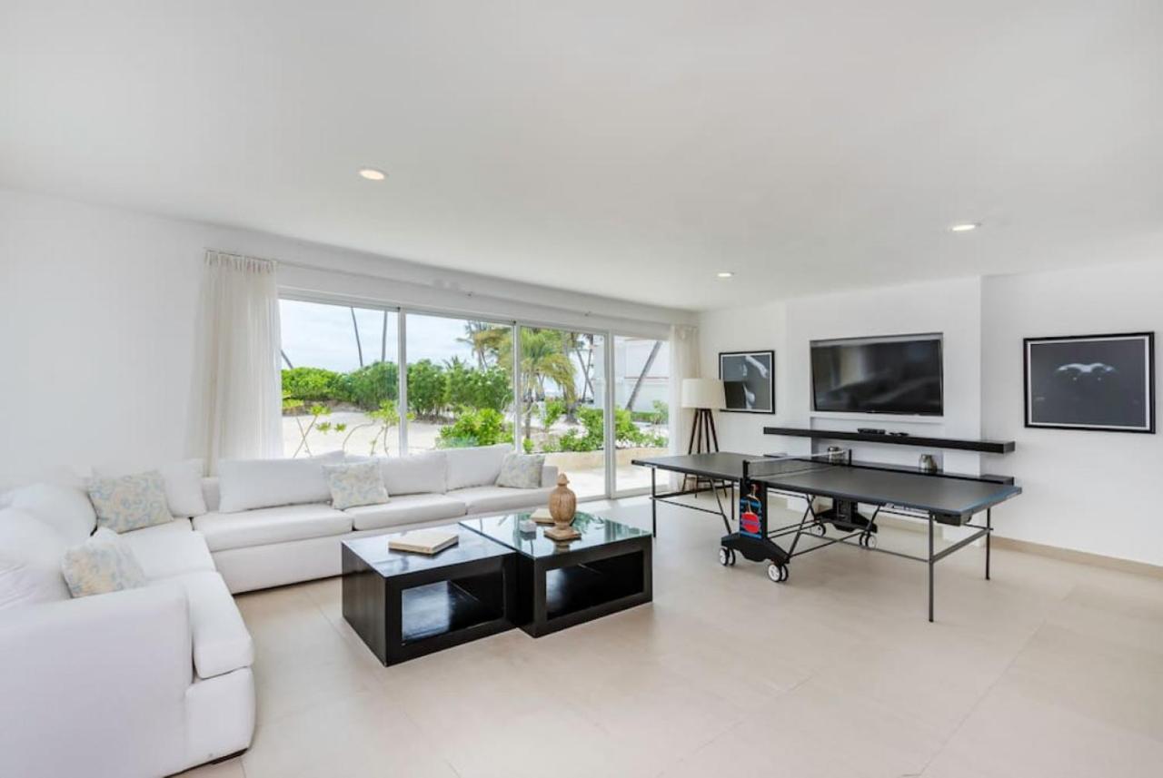 Villa Pandora Beach Front Villa With Chef Game Room Pool Punta Cana Exterior foto